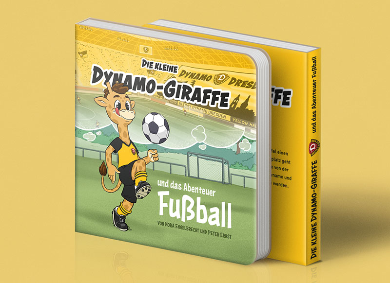 Buchtitel die kleine Dynamo Giraffe